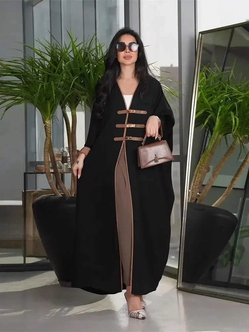 Desert Bloom Kimono Abaya