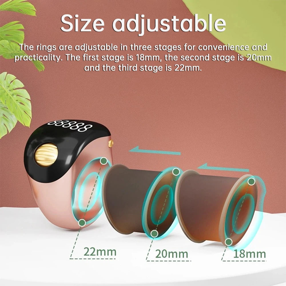 Noor OLED Zikr Smart Tasbeeh Ring