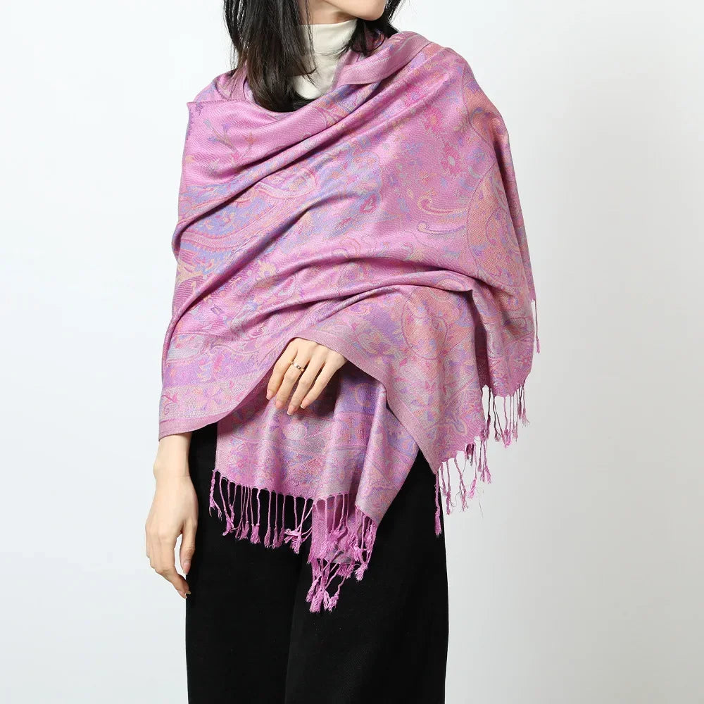 LuxePrint Pashmina Hijab Shawl