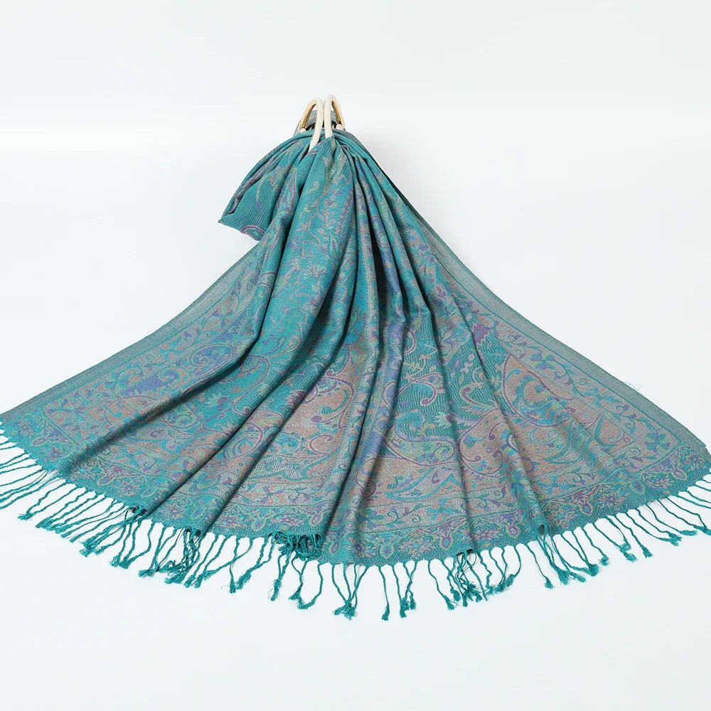 LuxePrint Pashmina Hijab Shawl
