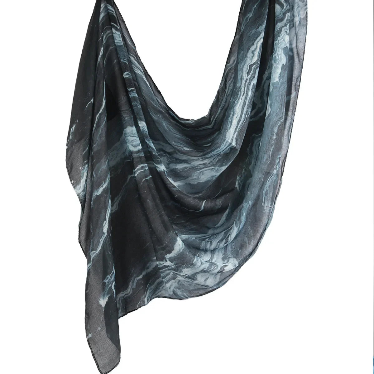 Watercolor Tie-Dye Cotton Hijab