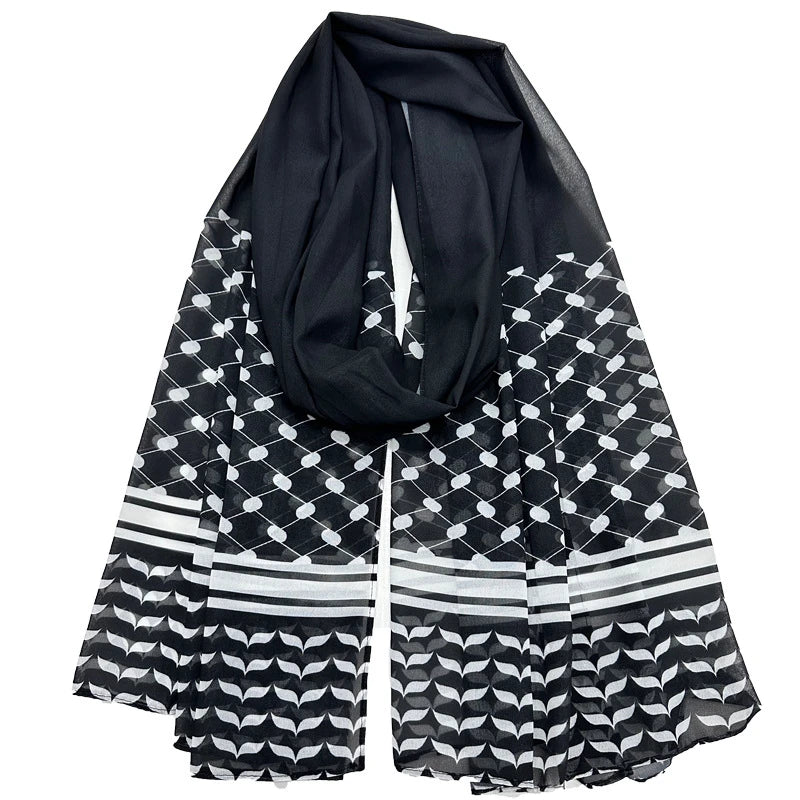 Kuffiyeh Breeze Chiffon Hijab