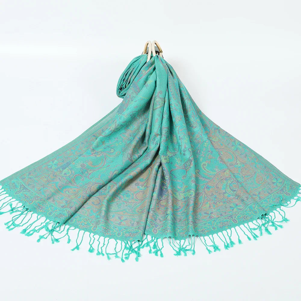 LuxePrint Pashmina Hijab Shawl