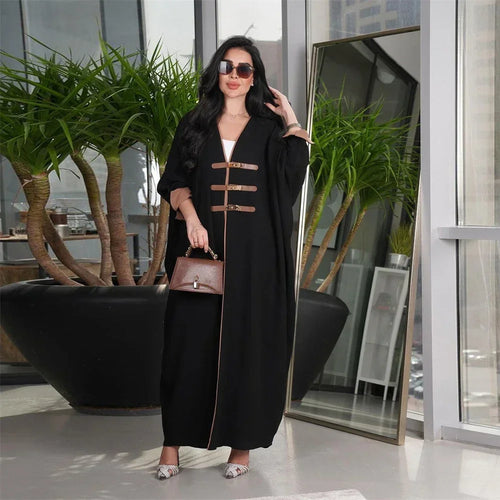 Desert Bloom Kimono Abaya