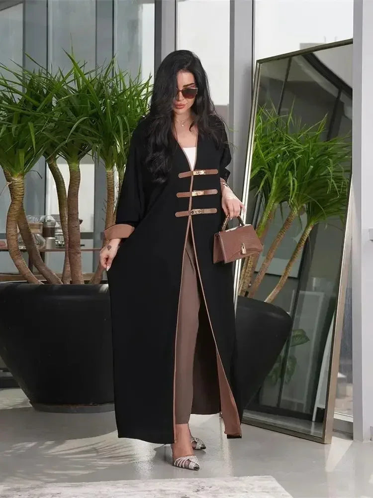 Desert Bloom Kimono Abaya