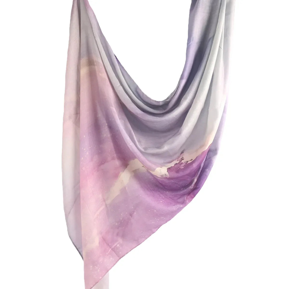 Watercolor Tie-Dye Cotton Hijab