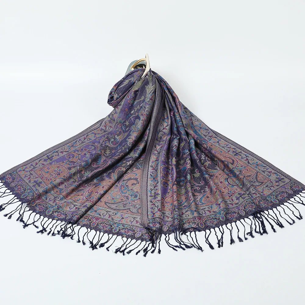 LuxePrint Pashmina Hijab Shawl