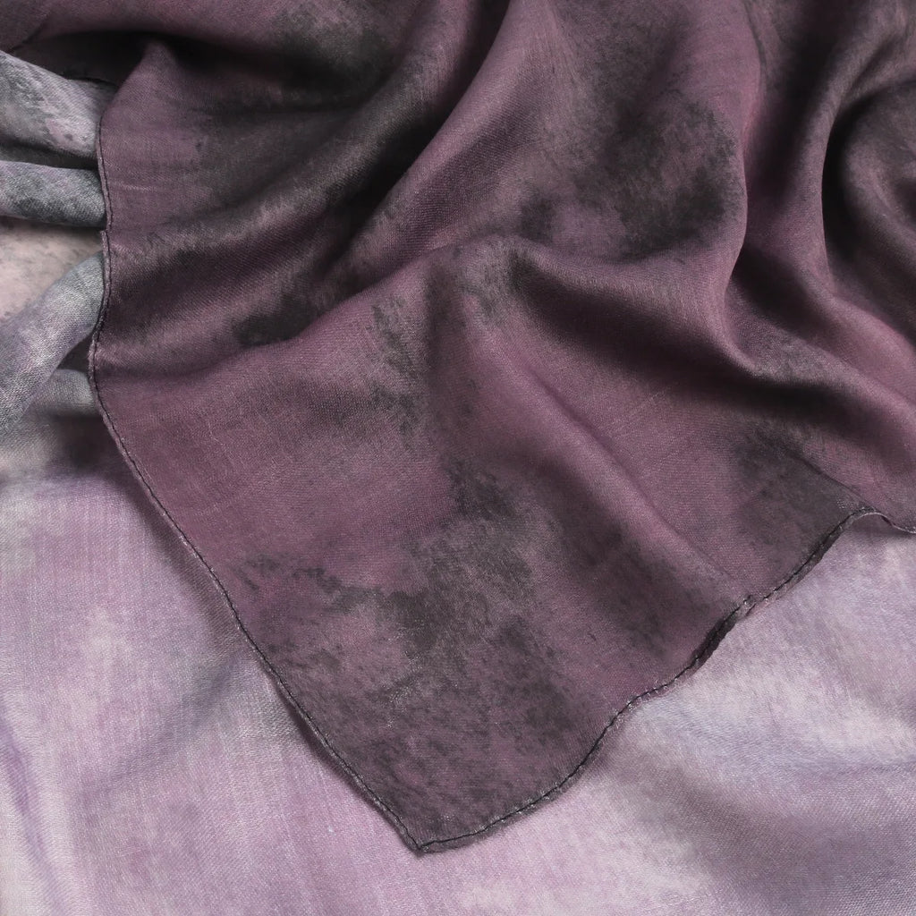 Watercolor Tie-Dye Cotton Hijab