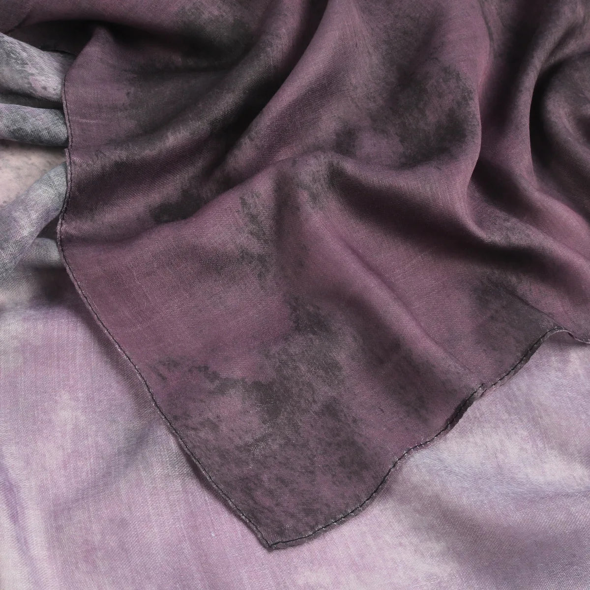 Watercolor Tie-Dye Cotton Hijab