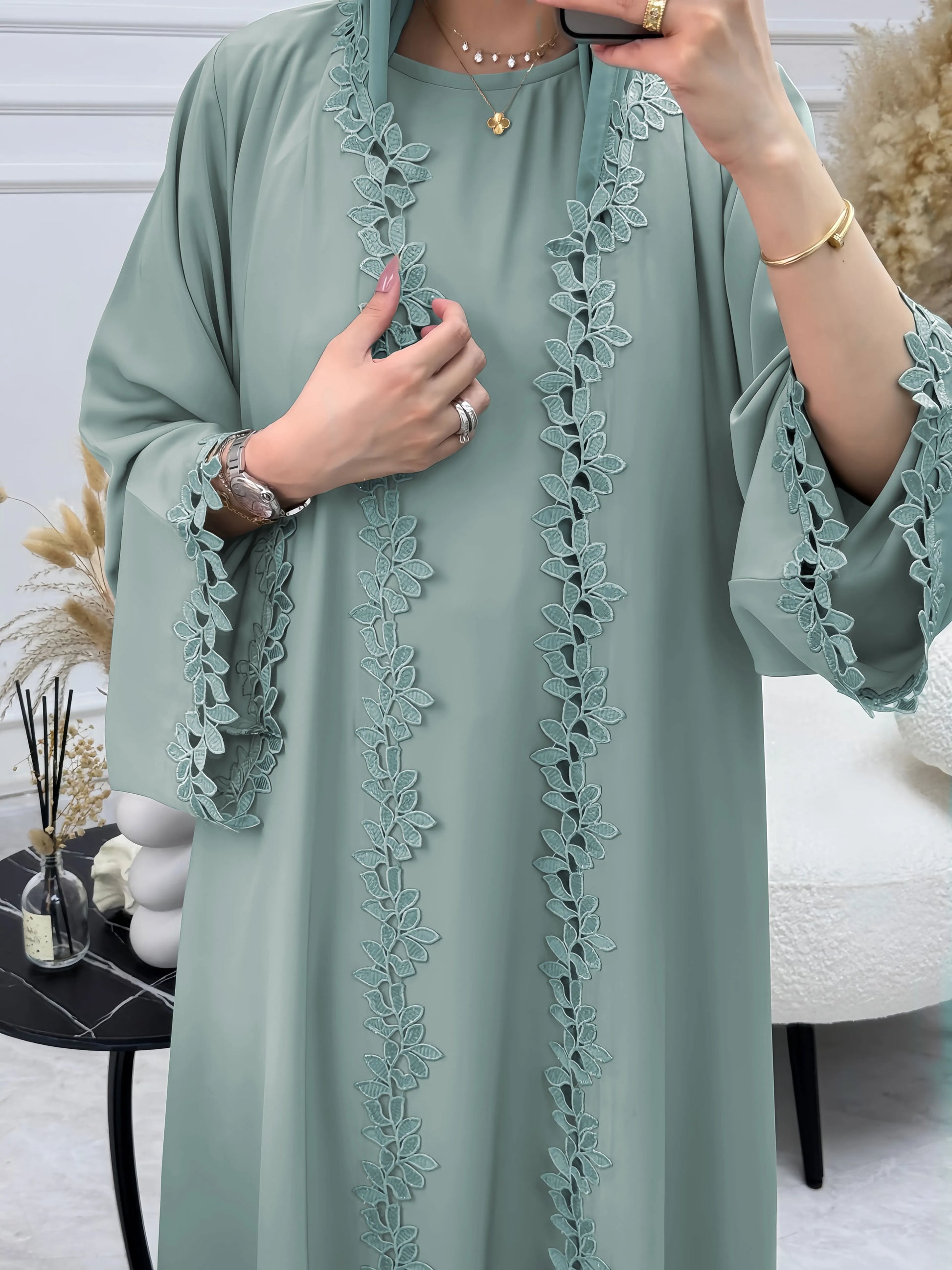 Blossom of Grace Abaya