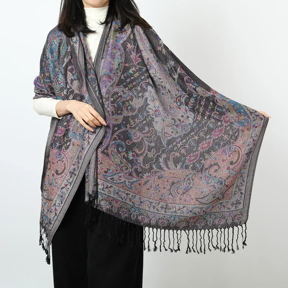 LuxePrint Pashmina Hijab Shawl