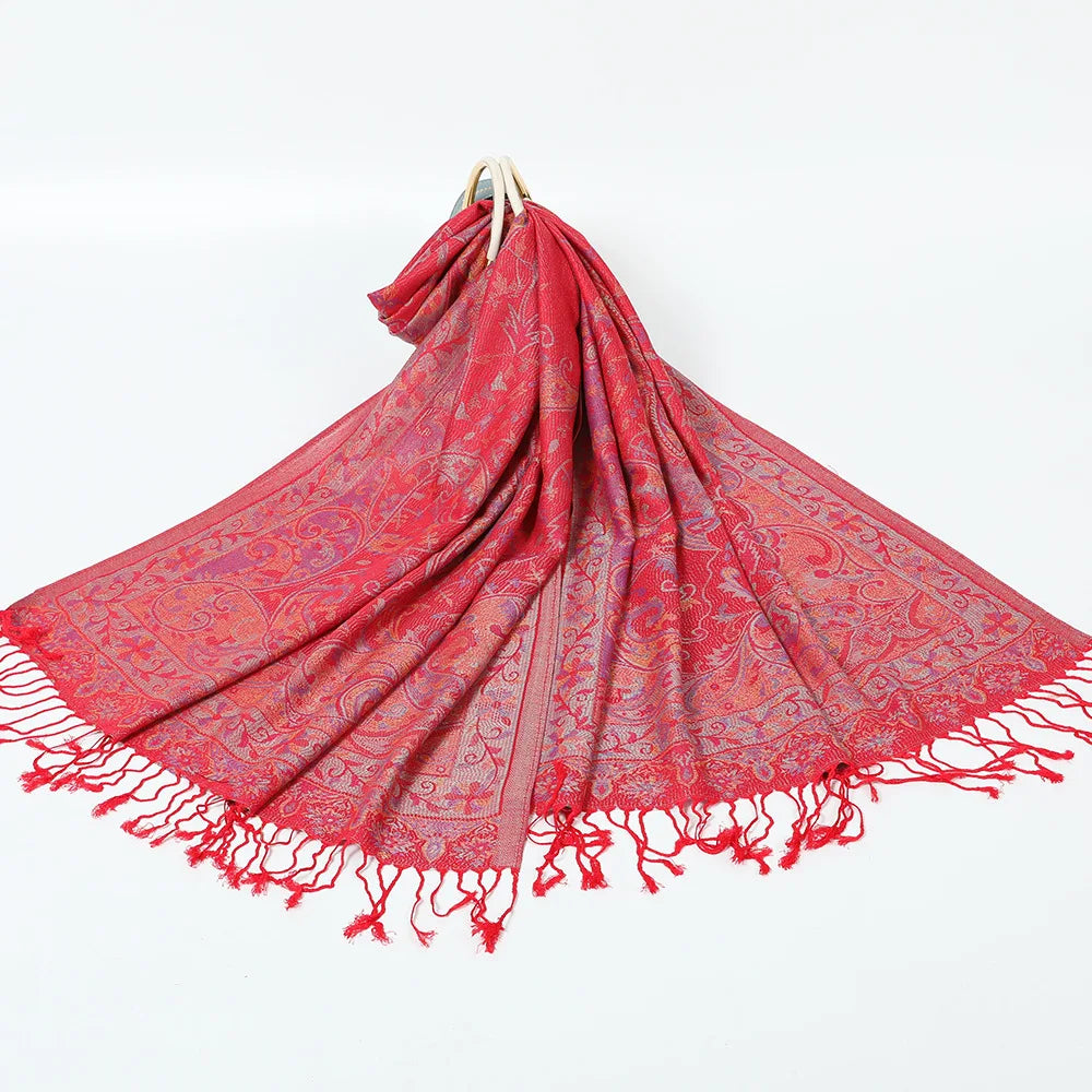 LuxePrint Pashmina Hijab Shawl