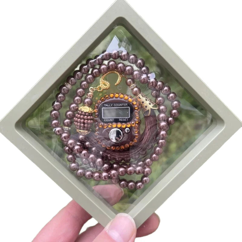 Zikr Luxe™ Gemstone Tasbeeh Set