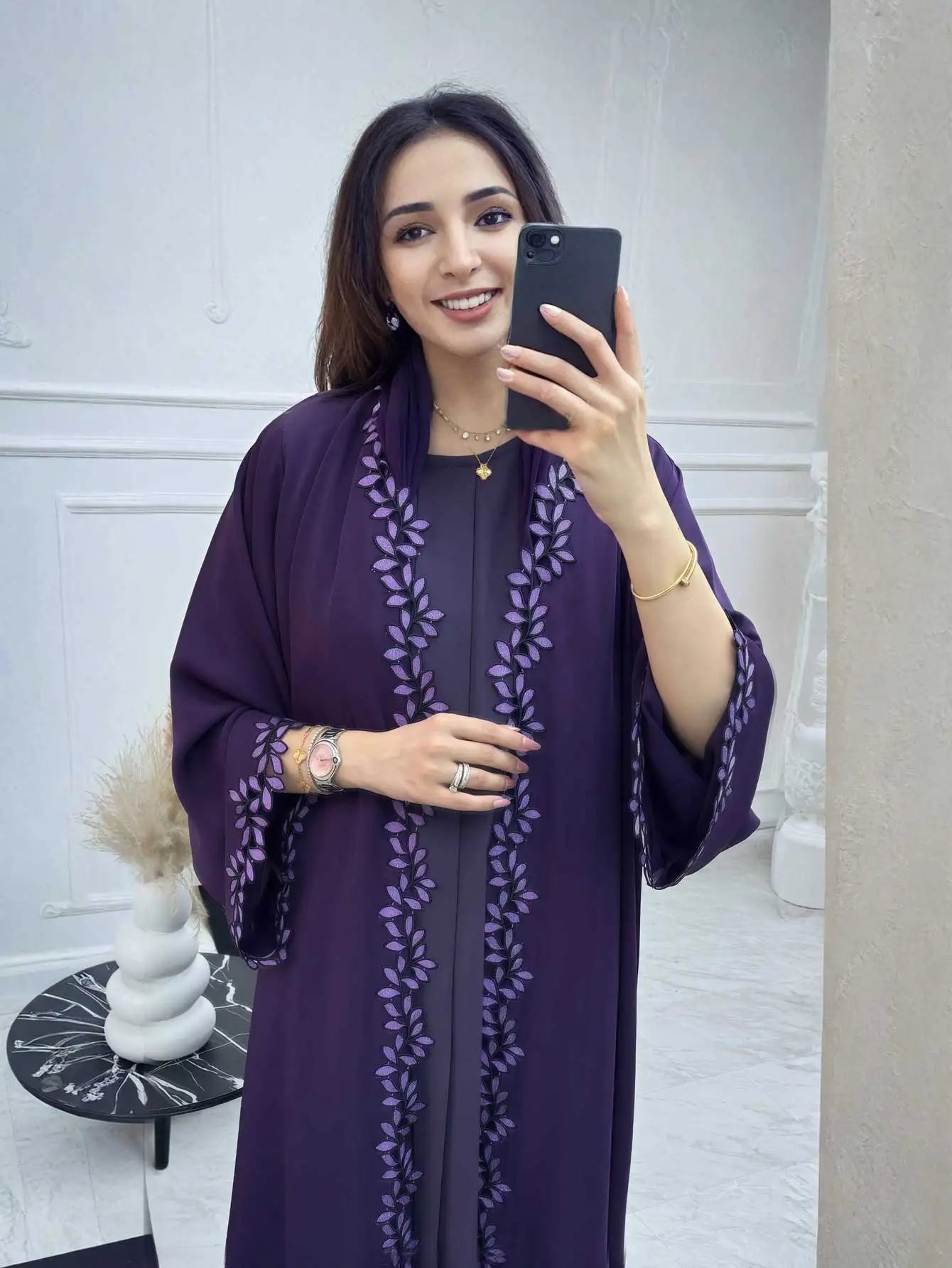 Blossom of Grace Abaya
