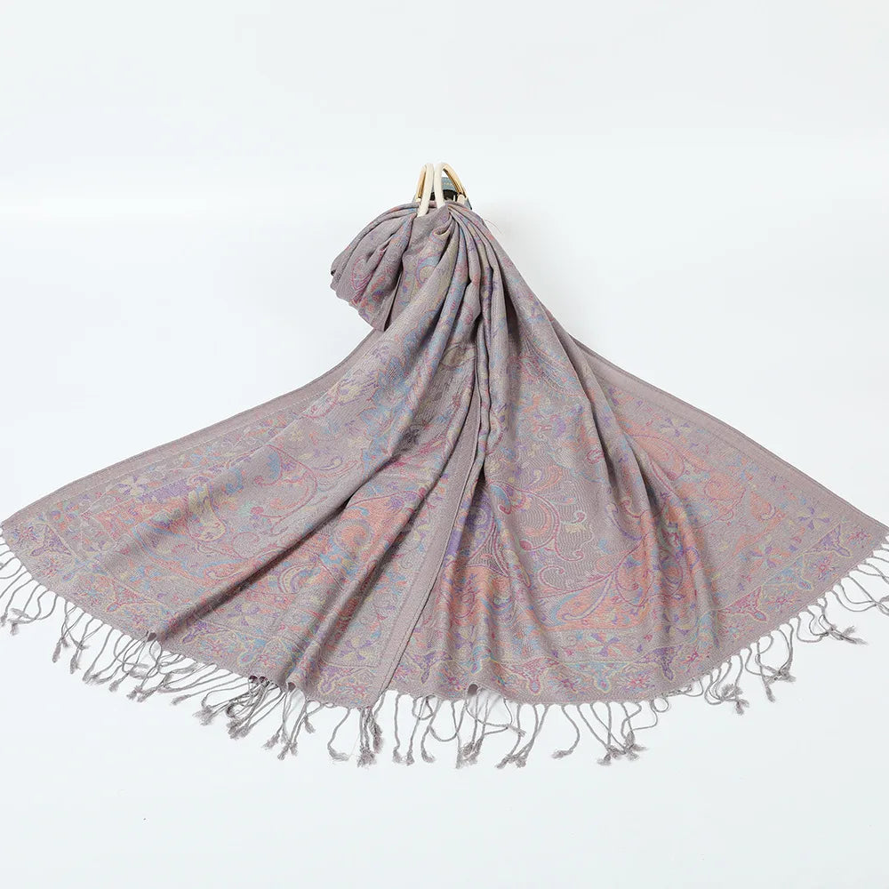 LuxePrint Pashmina Hijab Shawl