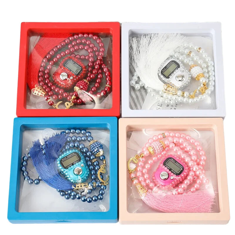 Zikr Luxe™ Gemstone Tasbeeh Set