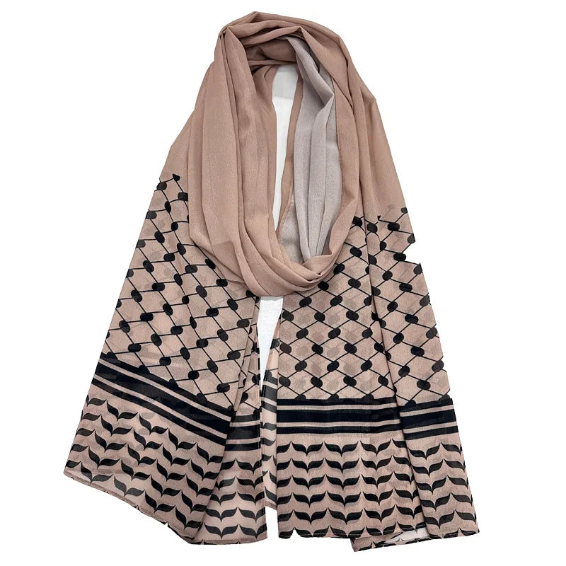 Kuffiyeh Breeze Chiffon Hijab