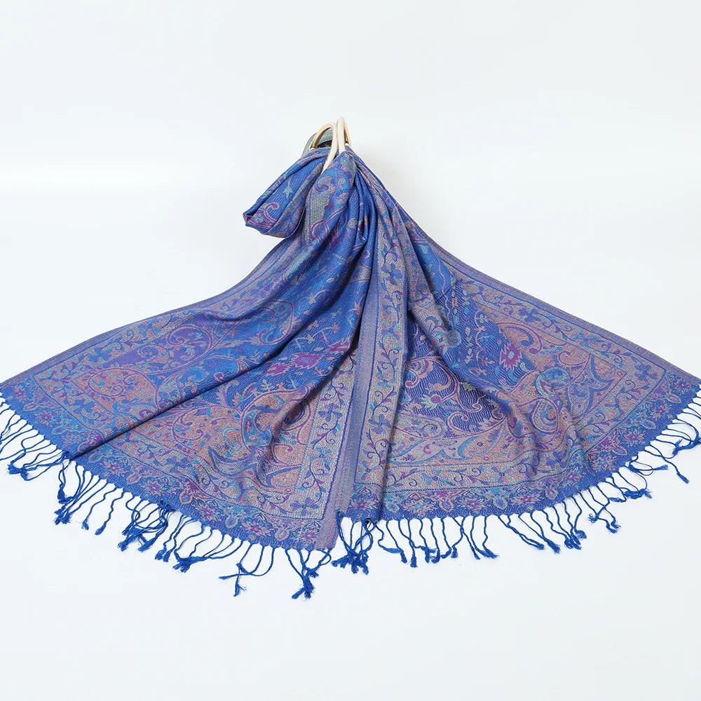 LuxePrint Pashmina Hijab Shawl