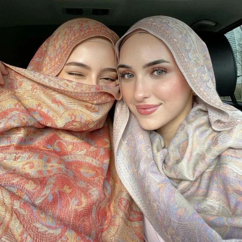 LuxePrint Pashmina Hijab Shawl