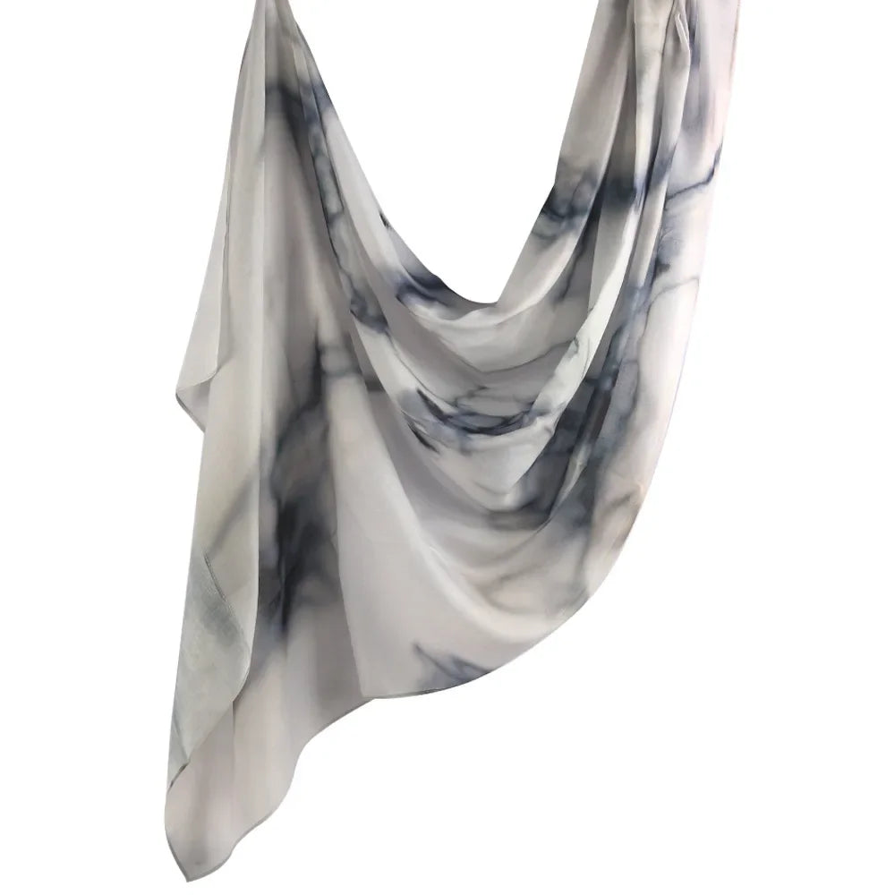 Watercolor Tie-Dye Cotton Hijab