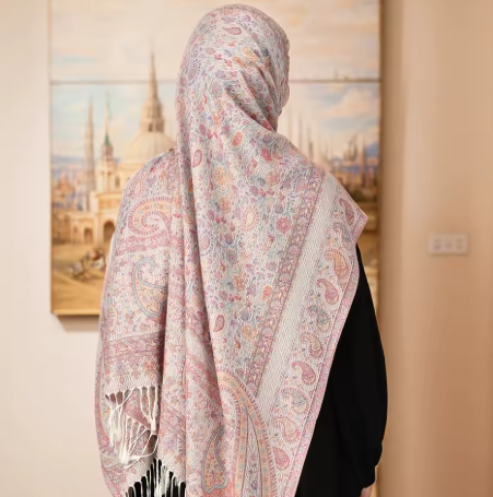 LuxePrint Pashmina Hijab Shawl