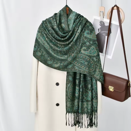 LuxePrint Pashmina Hijab Shawl