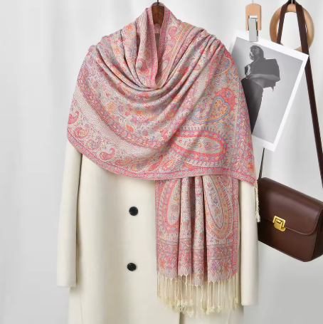 LuxePrint Pashmina Hijab Shawl